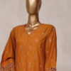 Bin Saeed Stitched 3 Piece Embroidered  Chicken Kari Lawn Collection'2024