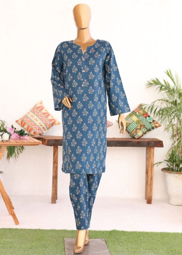 Bin Saeed Stitched 2 Piece Exclusive Mid Summer Printed Cotton  Collection'2024 - Image 3