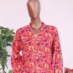 Bin Saeed Stitched 2 Piece Exclusive Mid Summer Printed Cotton Collection'2024