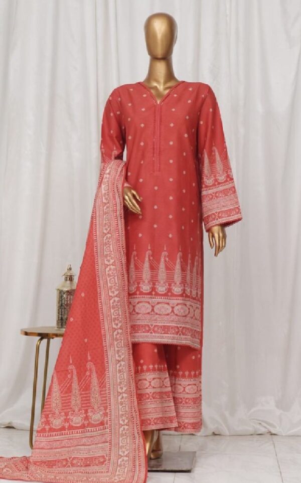 Bin Saeed Stitched 3 Piece Printed Lawn Collection'2025 - Image 2