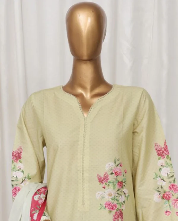 Bin Saeed Stitched 3 Piece Printed Lawn Collection'2025