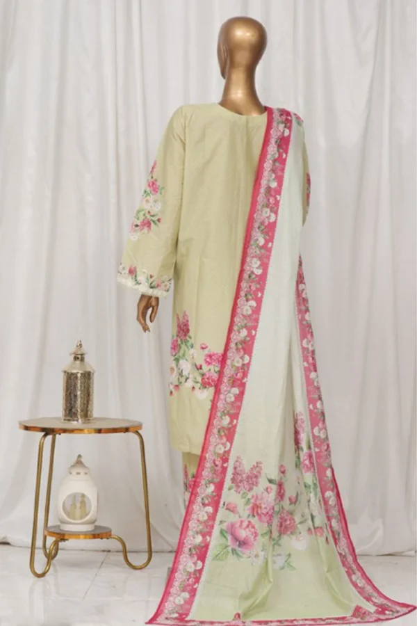Bin Saeed Stitched 3 Piece Printed Lawn Collection'2025 - Image 3