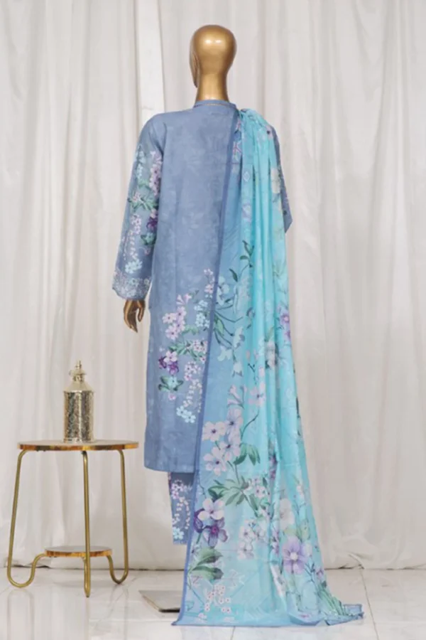 Bin Saeed Stitched 3 Piece Printed Lawn Collection'2025 - Image 3