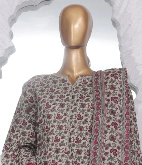 Bin Saeed Stitched 3 Piece Printed Lawn Collection'2025