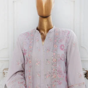 Bin Saeed Stitched 3 Piece Embroidered Eid Ka Jora Luxury Lawn Collection'2025