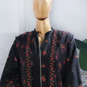 Bin Saeed Stitched 3 Piece Embroidered Eid Ka Jora Luxury Lawn Collection'2025