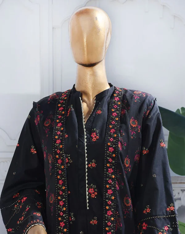 Bin Saeed Stitched 3 Piece Embroidered Eid Ka Jora Luxury Lawn Collection'2025
