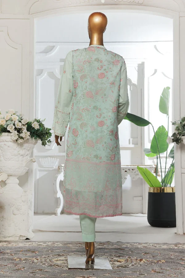 Bin Saeed Stitched 3 Piece Embroidered Eid Ka Jora Luxury Lawn Collection'2025 - Image 3